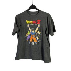 Dragonball Z Mens Graphic T Shirt Size XL Cotton Crew Pullover Short Sleeve